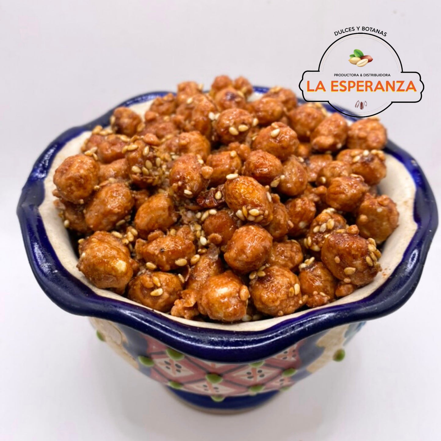 Cacahuate Garapiñado con ajonjolí