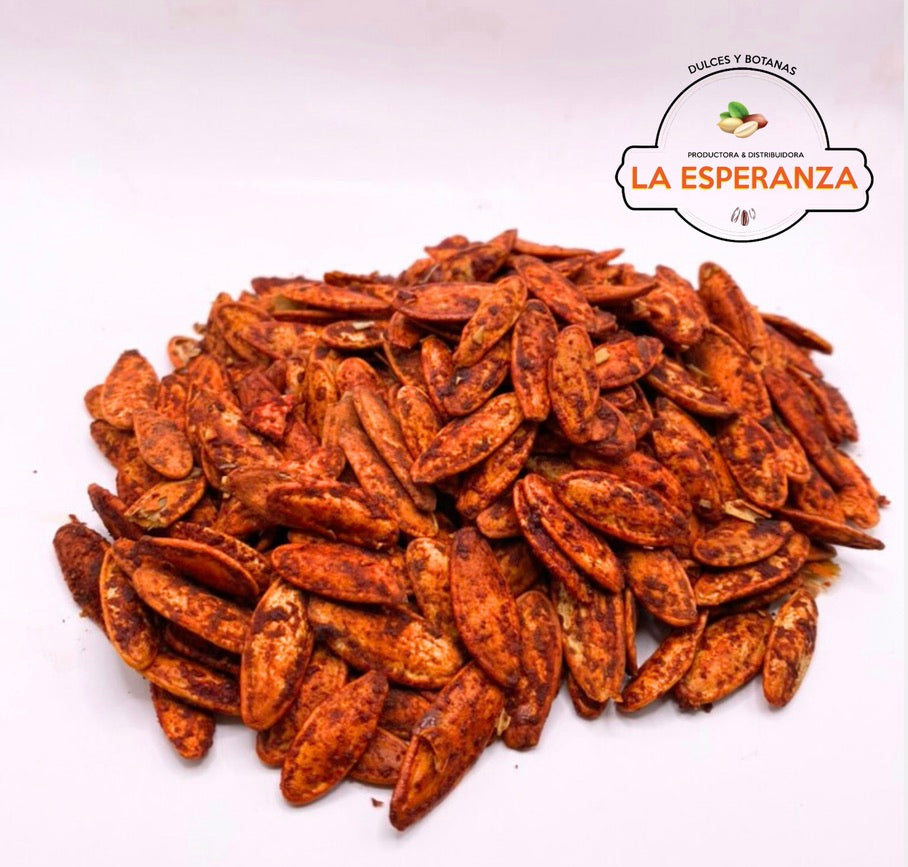 Semilla criolla tostada con chile