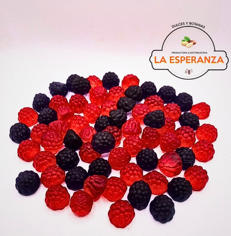 Gomitas de frutos rojos
