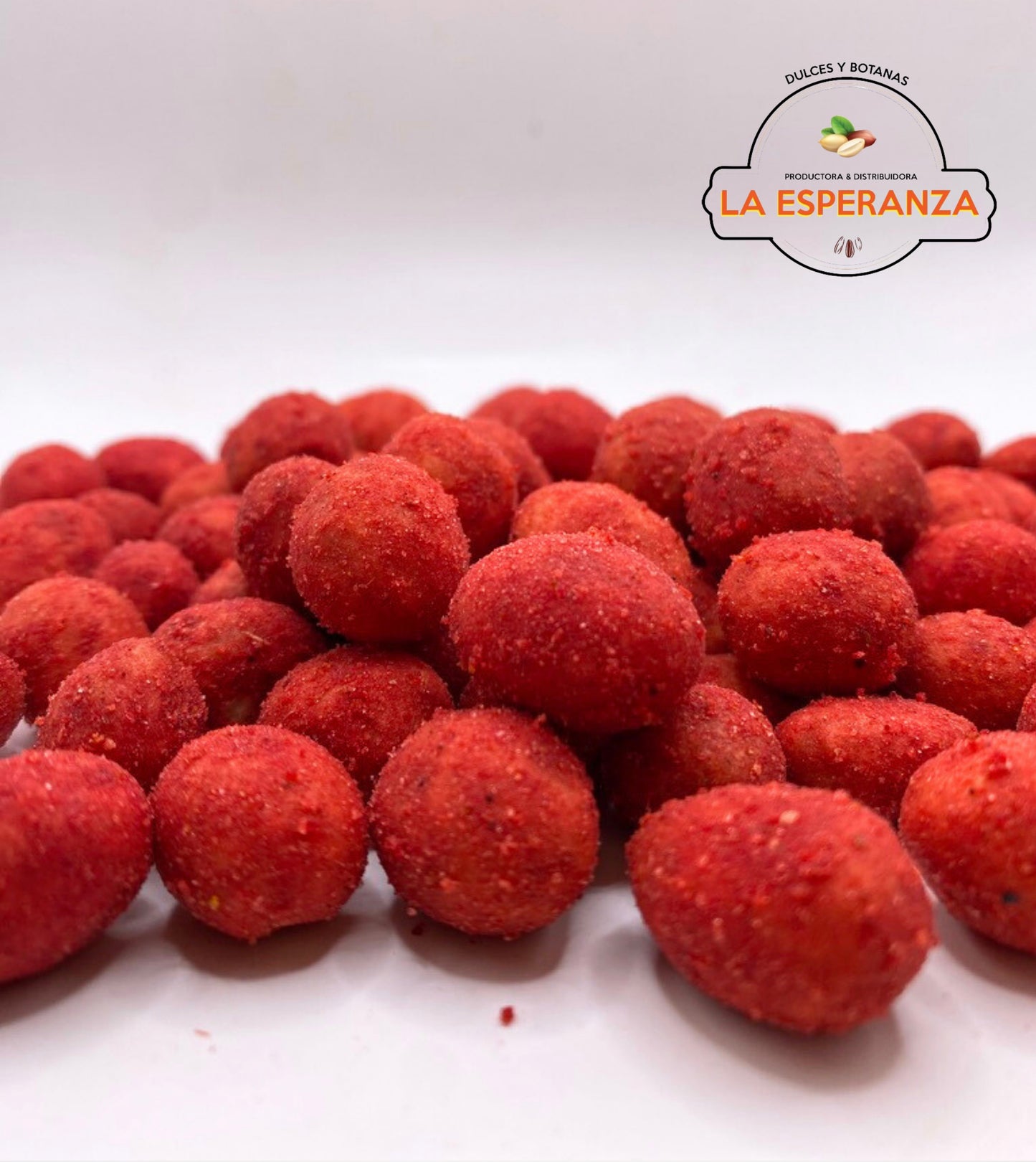 Cacahuates crujientes sabor flamin hot
