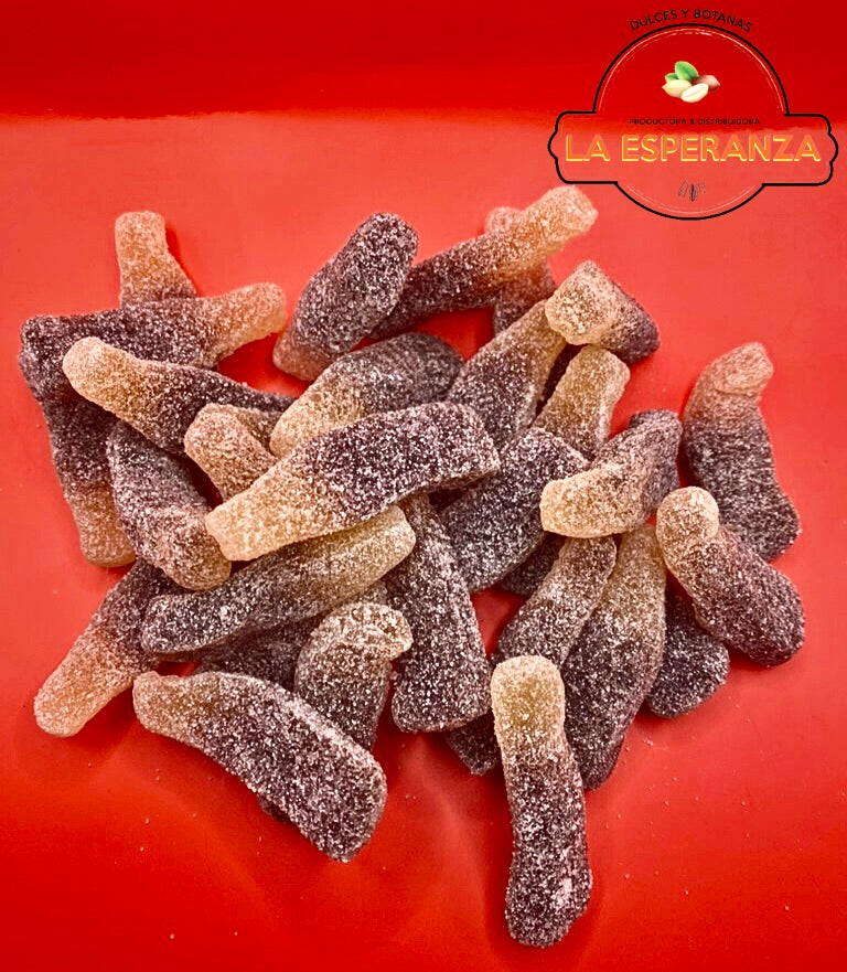 Gomitas de Cocacola azucaradas