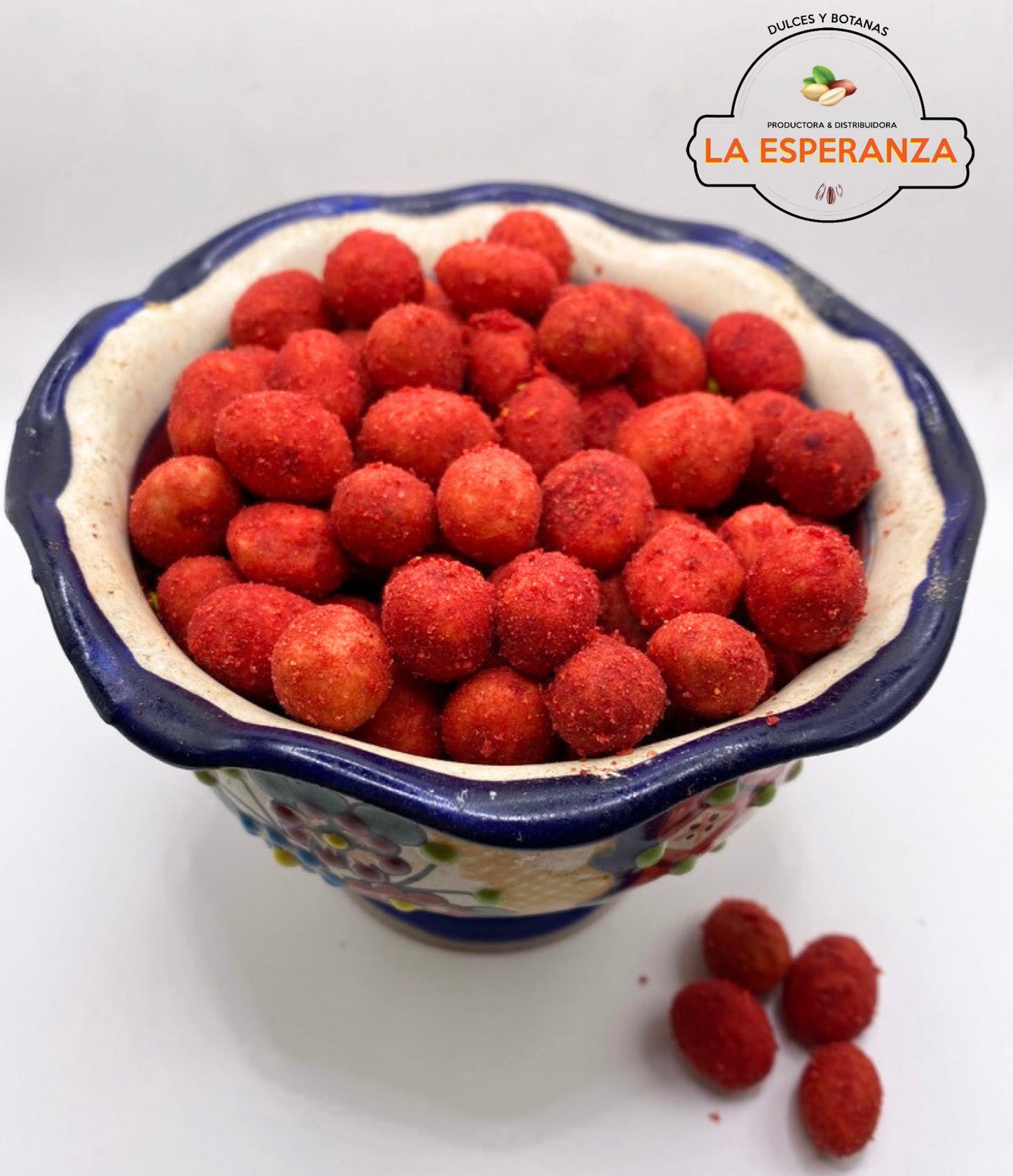 Cacahuates crujientes sabor flamin hot
