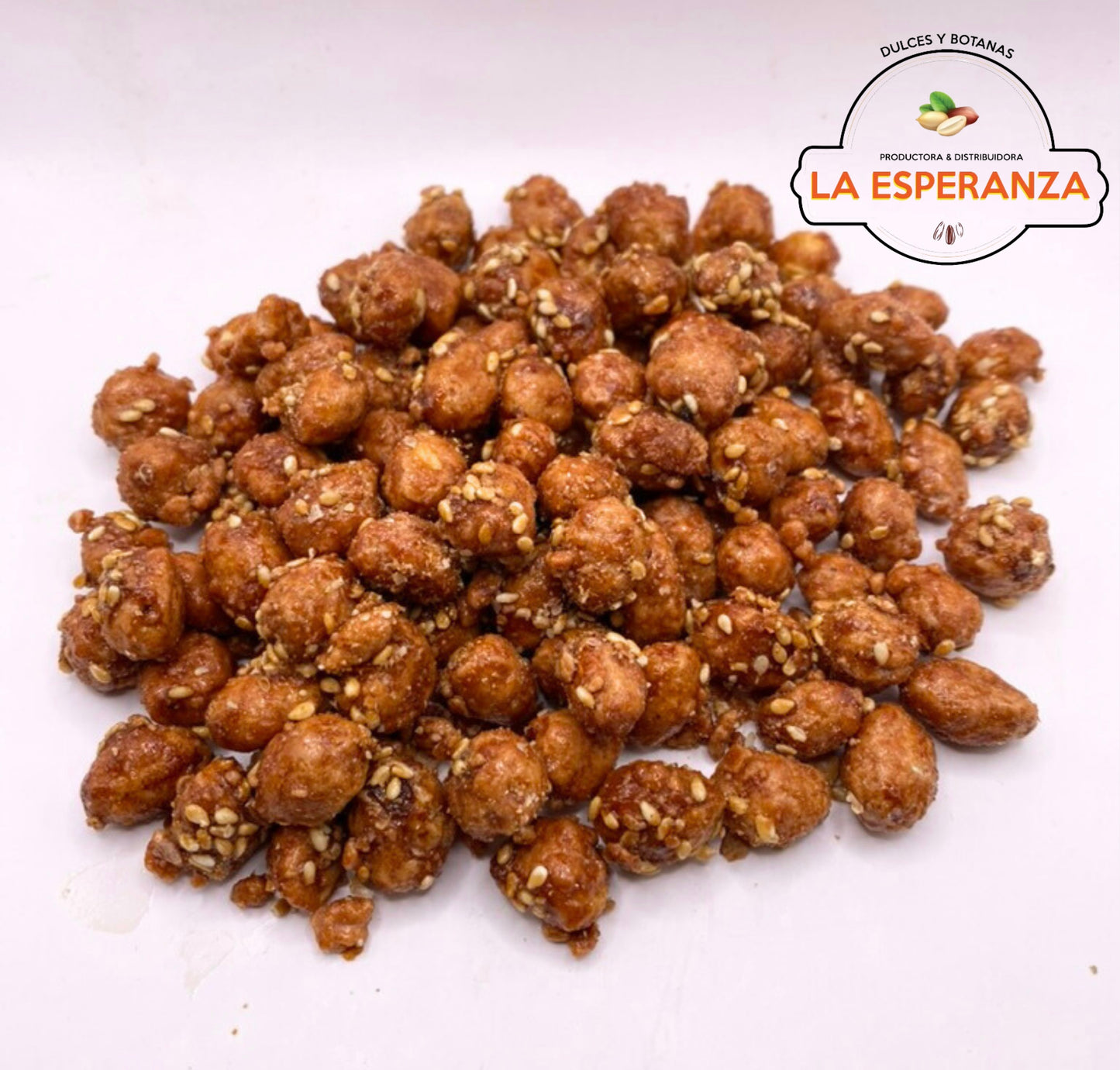 Cacahuate Garapiñado con ajonjolí