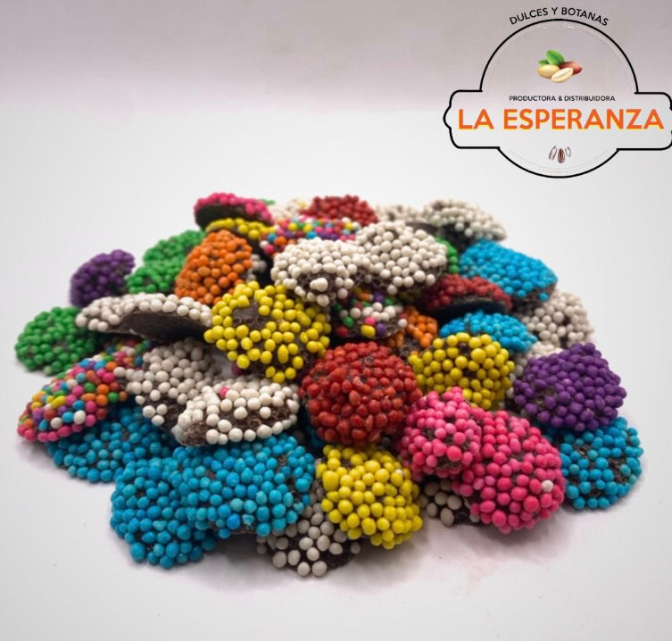 Grajeas de chocolate