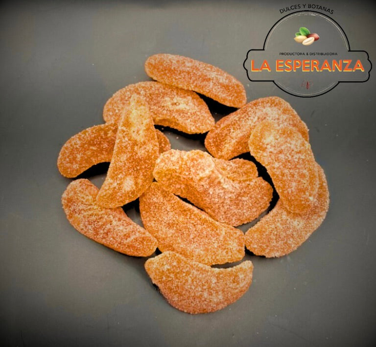Gomitas de mandarina azucaradas