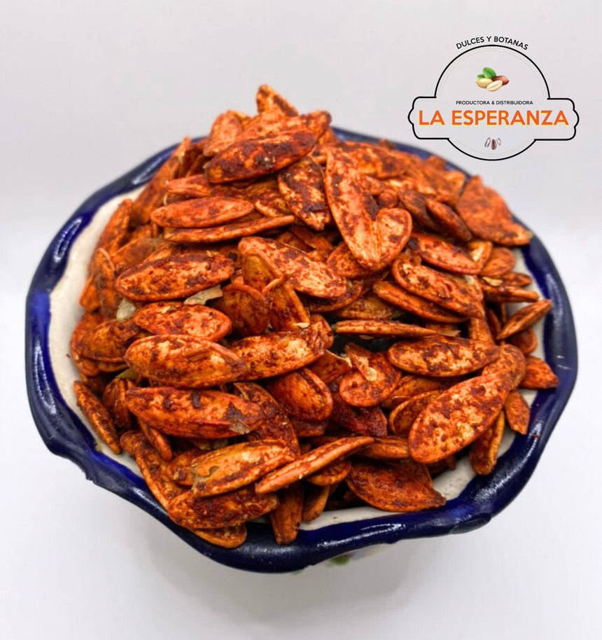 Semilla criolla tostada con chile