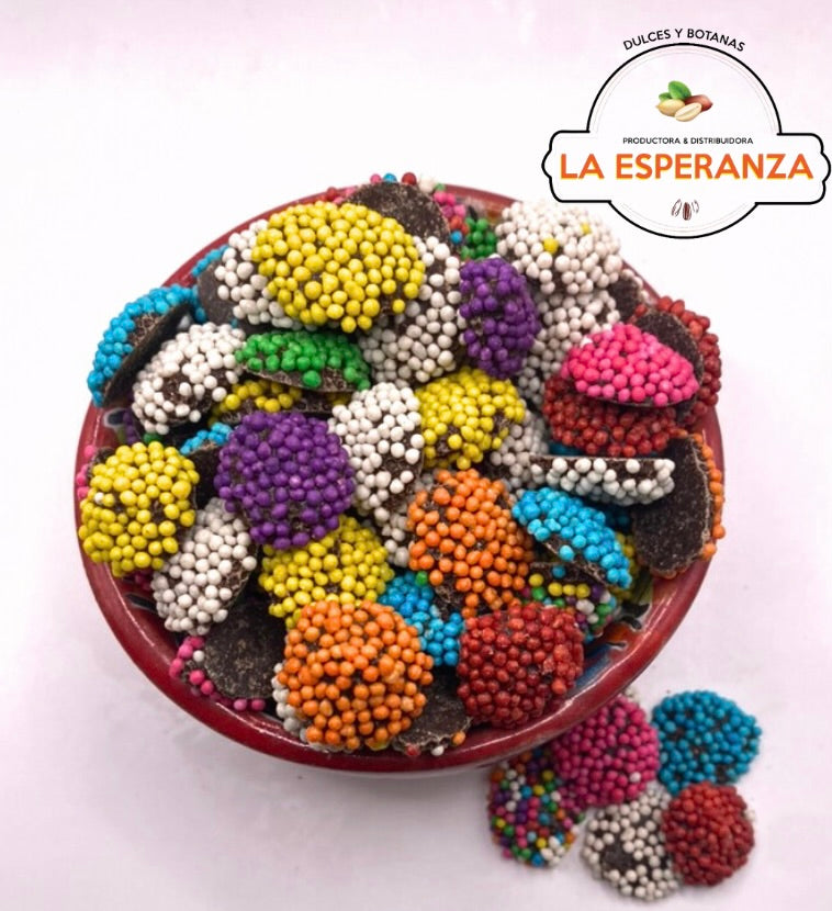 Grajeas de chocolate