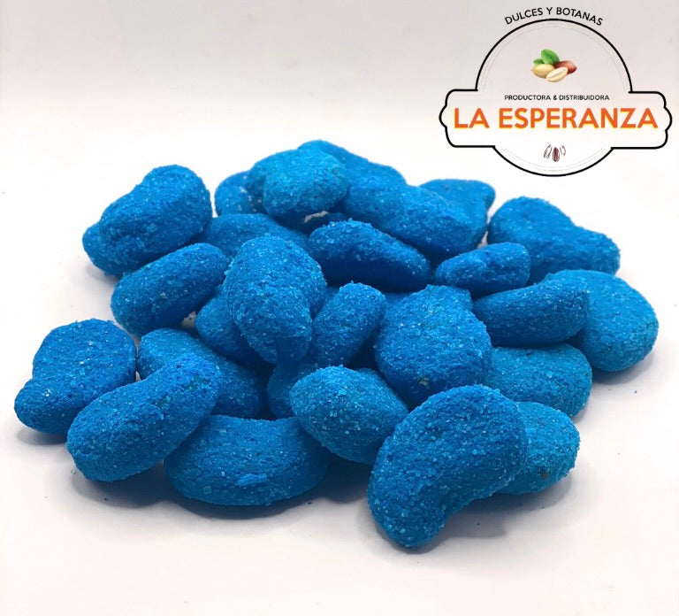 Gomitas de mango y mora azul