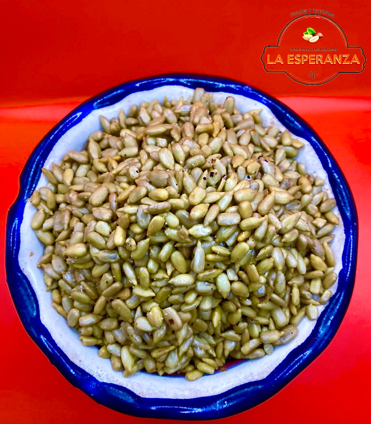 Semilla de girasol frita